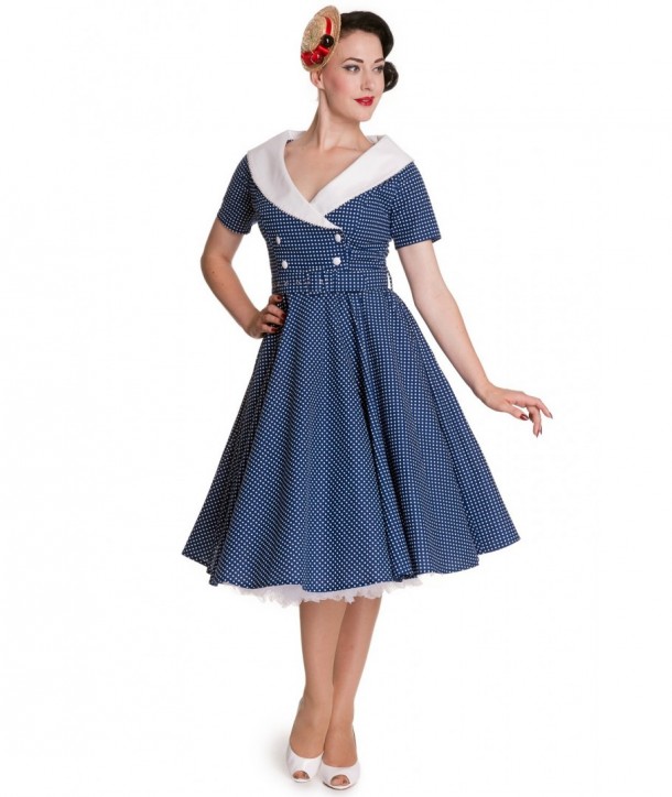 Robe Hell Bunny Claudia 50s