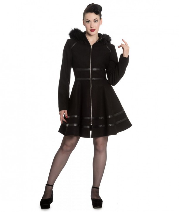 Manteau Pin-Up Hell Bunny Twilight