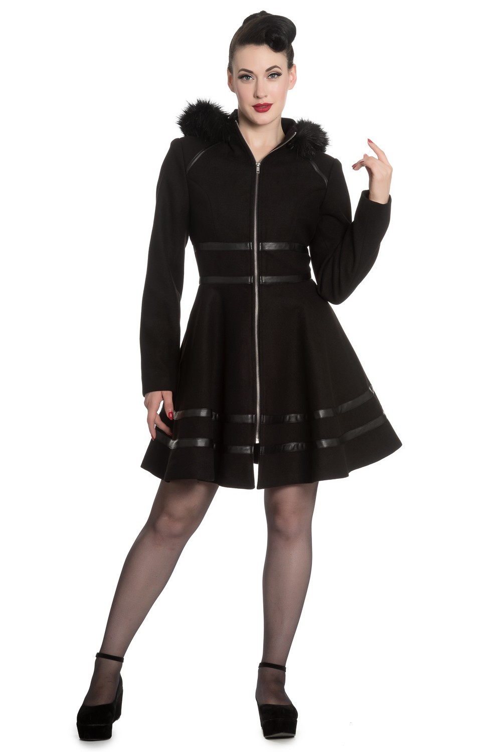 Hell bunny twilight coat clearance