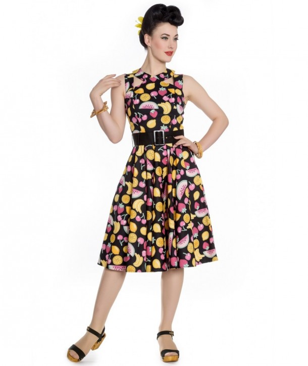 Robe Hell Bunny Tutti Frutti 50'S