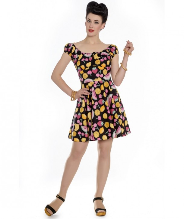 Robe Hell Bunny Tutti Frutti Mini