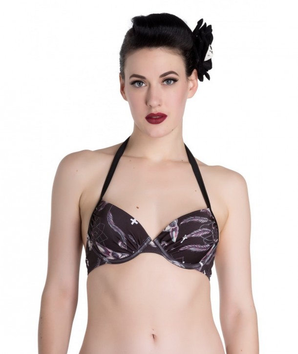 Maillot De Bain Hell Bunny Arcane Bikini Top