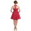 Robe Hell Bunny Nicky Mini Rouge / Blanc