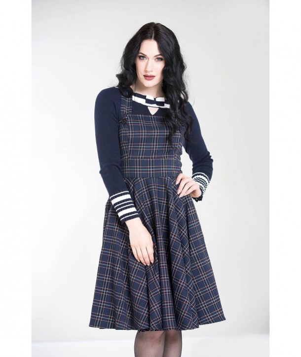 Robe Hell Bunny Peebles Pinafore