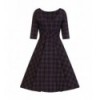 Robe Hell Bunny Peebles 50'S Navy