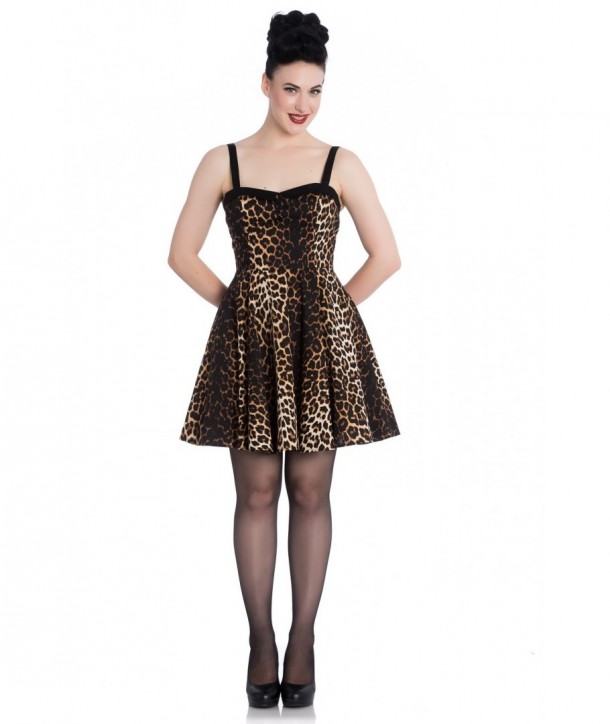 Robe Hell Bunny Panthera Mini