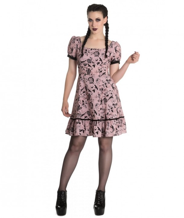 Robe Hell Bunny Miss Ives Mini