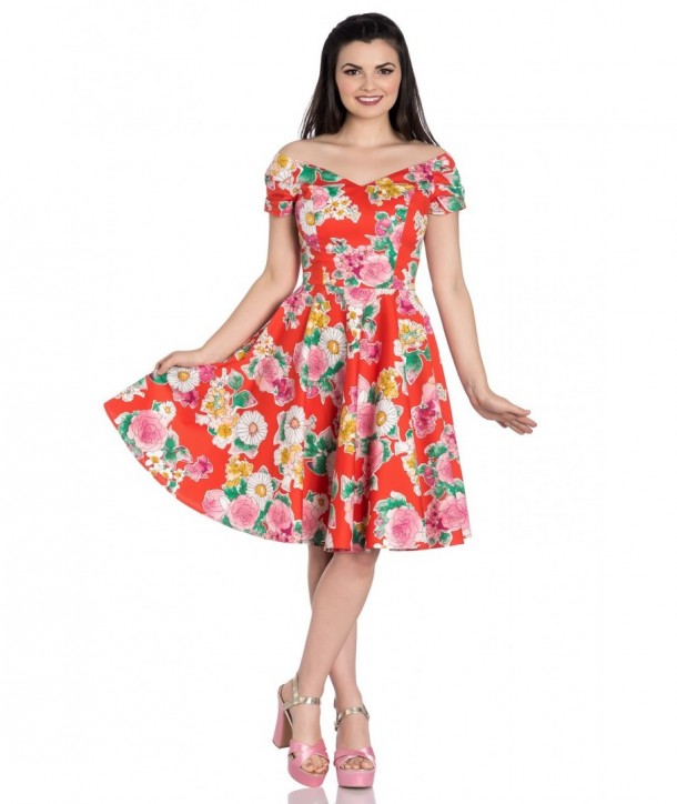 Robe Rock Hell Bunny Marguerita 50'S