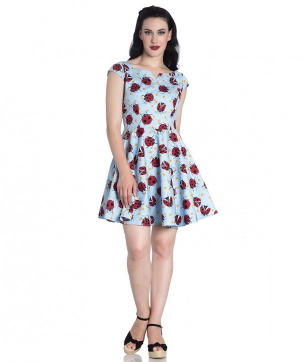 Robe Rock Hell Bunny Lila Mini