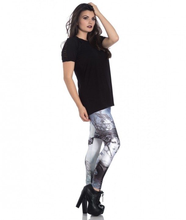 Leggings Hell Bunny Raventide