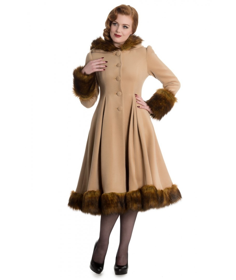 manteau rock hell bunny retro rockabilly pin up 8066 ISADORA Black
