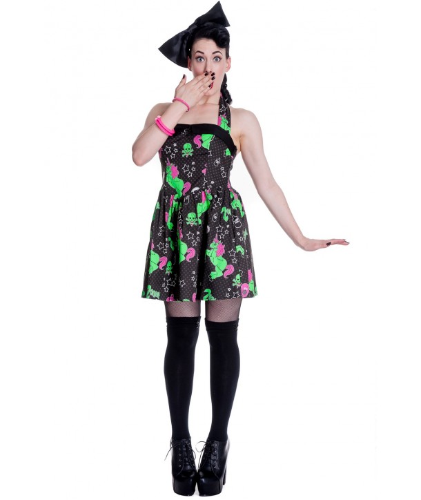 Robe Hell Bunny I Heart Zombie