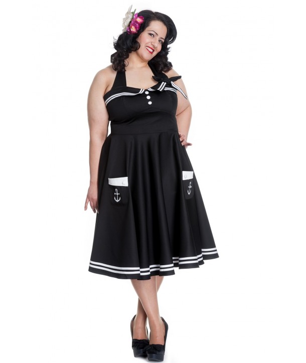 Robe grande taille Hell Bunny Motley 50s