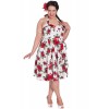 Robe Grande Taille Cannes 50s Hell Bunny