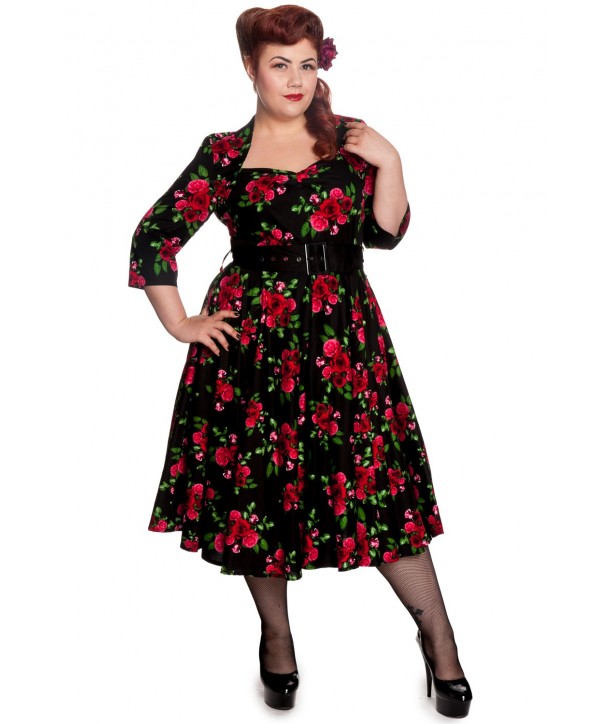 Robe Grande Taille Eternity 50s Hell Bunny