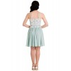 Robe Hell Bunny Marvelette Menthe