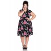 Robe Grande Taille Hell Bunny Bloomsbury 50s Dress