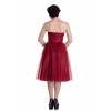 Robe Hell Bunny Tamara Rouge