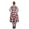 Robe Grande Taille Hell Bunny Aberdeen 50 Stewart / Tartan