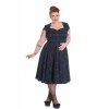 Robe Grande Taille Hell Bunny Aberdeen 50 Dublin / Tartan