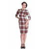 Robe DORALEE PENCIL DRESS Stewart / Tartan