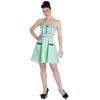 Mini Robe Hell Bunny Vanity Menthe