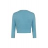 Bolero Grande Taille Hell Bunny Maggi bleu