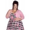 Bolero Grande Taille Hell Bunny Maggi Rose candy