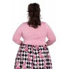 Bolero Grande Taille Hell Bunny Maggi Rose candy