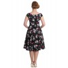 Robe Hell Bunny Belinda Noir