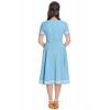 Robe Hell Bunny Ambleside Bleu Pastel