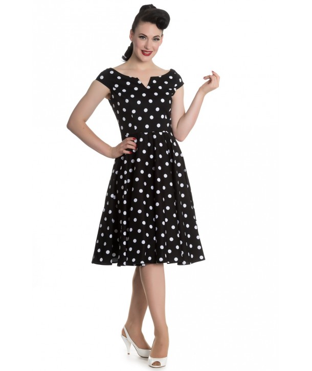 Robe Hell Bunny Nicky 50s Noir