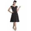 Robe Hell Bunny Nicky 50s Noir