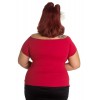 Top Hell Bunny Bardot + size