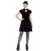 Robe courte Hell Bunny Mika Noir