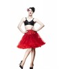 Jupon tutu Hell Bunny PETTICOAT Rouge