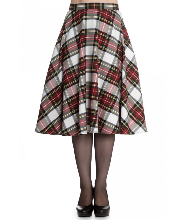 Jupe tartan Hell Bunny Doralee 50s Stewart / Tartan