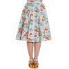 Jupe Hell Bunny Somerset 50'S Bleu