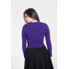 Cardigan Hell Bunny Paloma Violet