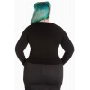 Cardigan Grande Taille Hell Bunny Paloma Noir