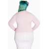 Cardigan Grande Taille Hell Bunny Paloma Rose