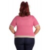 Top Grande Taille Hell Bunny Idgy Rose