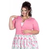 Cardigan Grande Taille Hell Bunny Wendi Rose