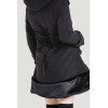 Manteau hiver Hell Bunny Sarah Jane Noir