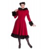 Manteau Hell Bunny Elvira Rouge