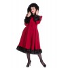 Manteau Hell Bunny Elvira Rouge