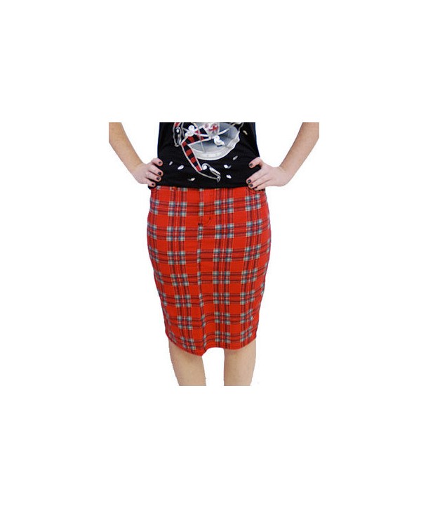 Jupe Darkside Red Tartan