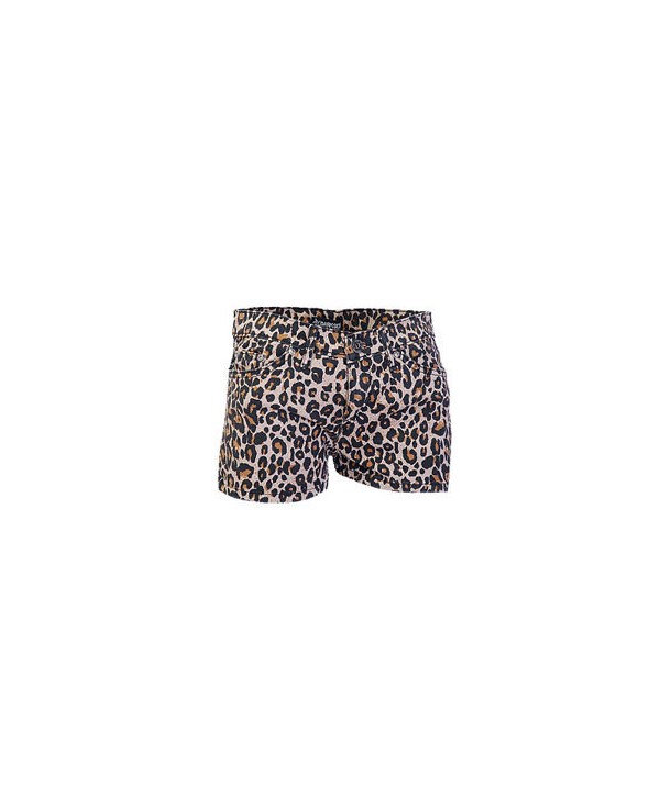 Short Darkside Clothing Natural Leopard