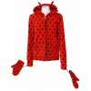 Sweat Shirt Veste Darkside Clothing Fur Ladybird