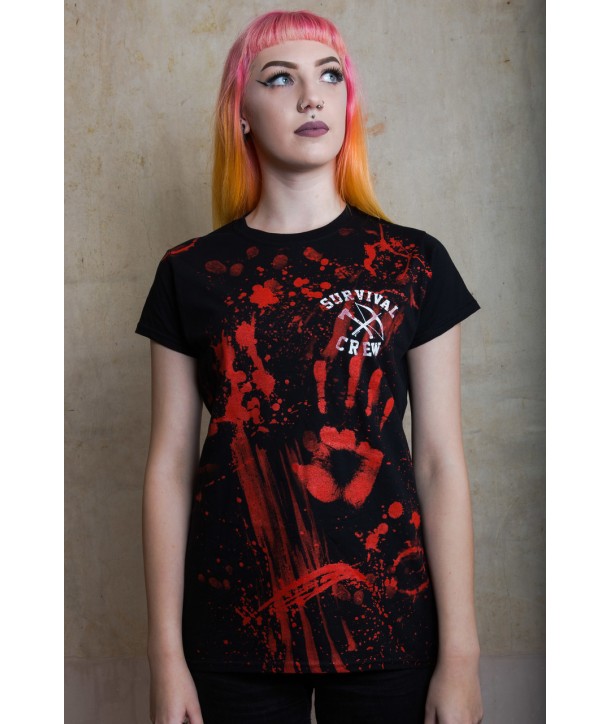 Tee Shirt Darkside Femme Zombie Killer